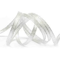 Лента порча серебрянная 6 мм - купить в магазине КондитерХауз Лента порча серебрянная 6 мм